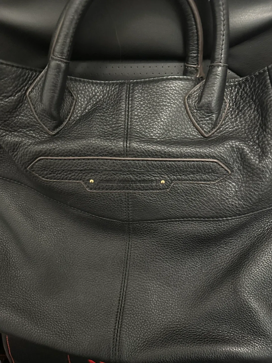 Aimee Kestenberg Black Leather Handbag image indicator(3)