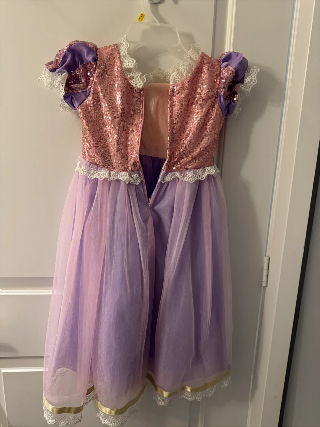 Rapunzel Costume Dress, Size 5/6 - photo 2