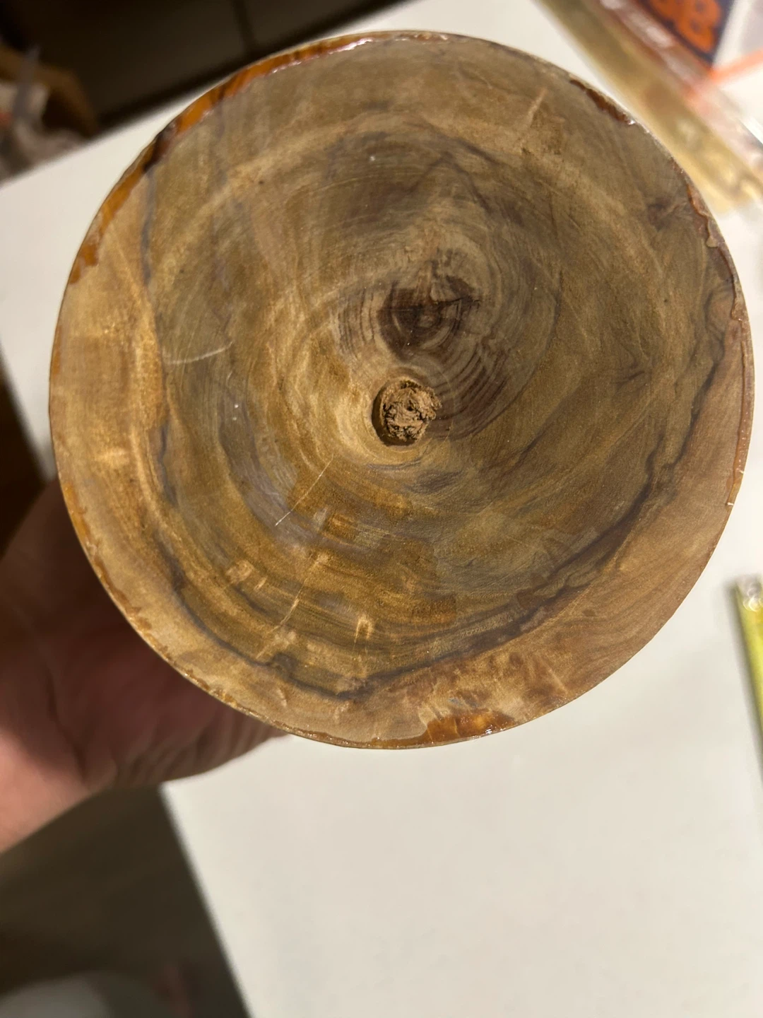 Wooden Vase - 6" x 10" - photo 5