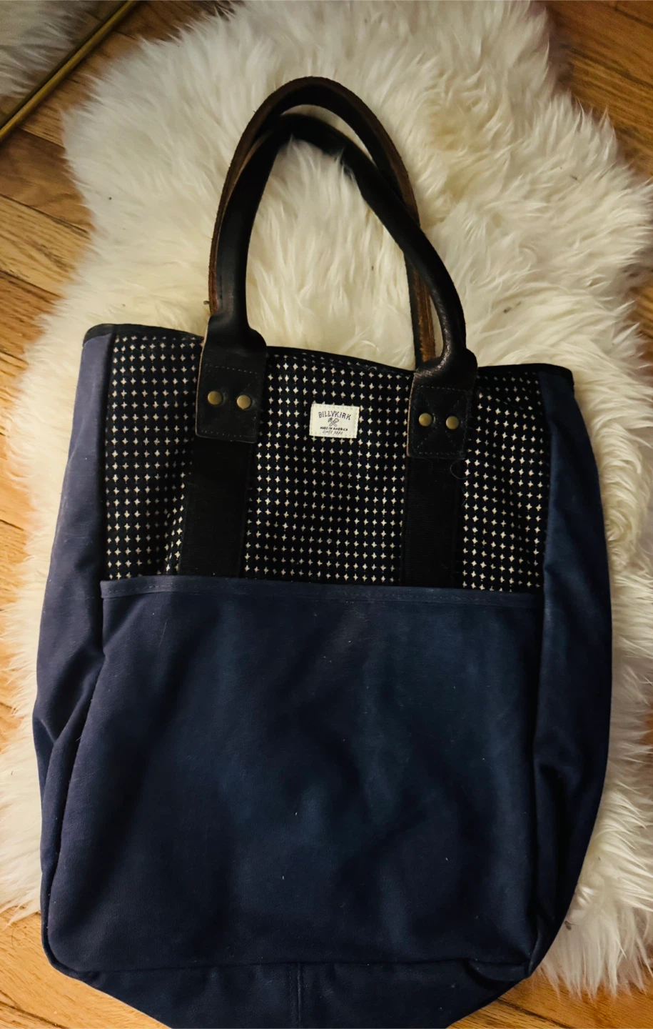 BillyKirk wool tote bag