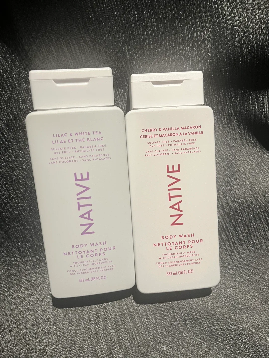 Native Body Wash Set - Lilac & Cherry, 532 mL thumbnail