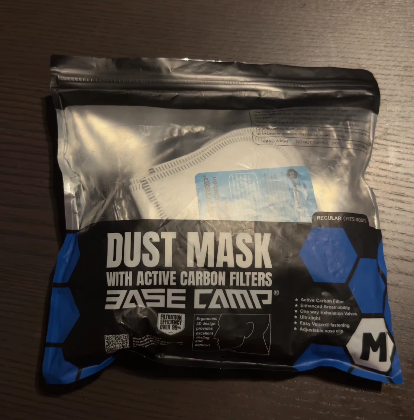 Base Camp Dust Mask with Active Carbon 6 Filters image indicator(6)