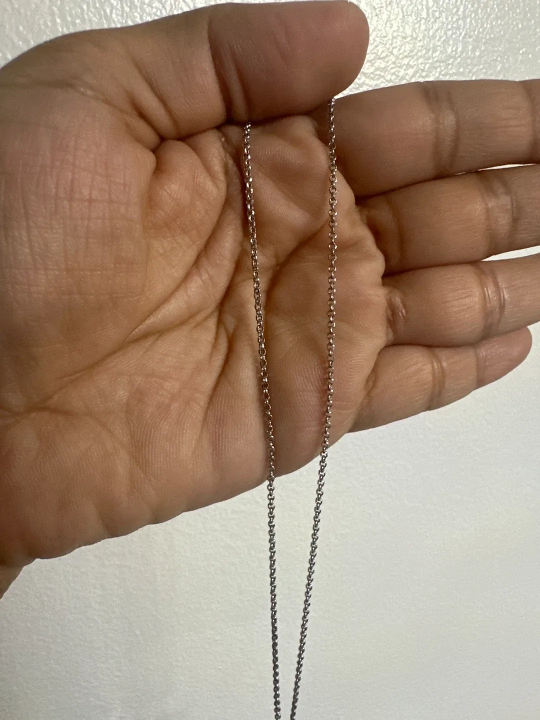 925 Silver Moon Pendant Necklace by DYADEMA image indicator(5)