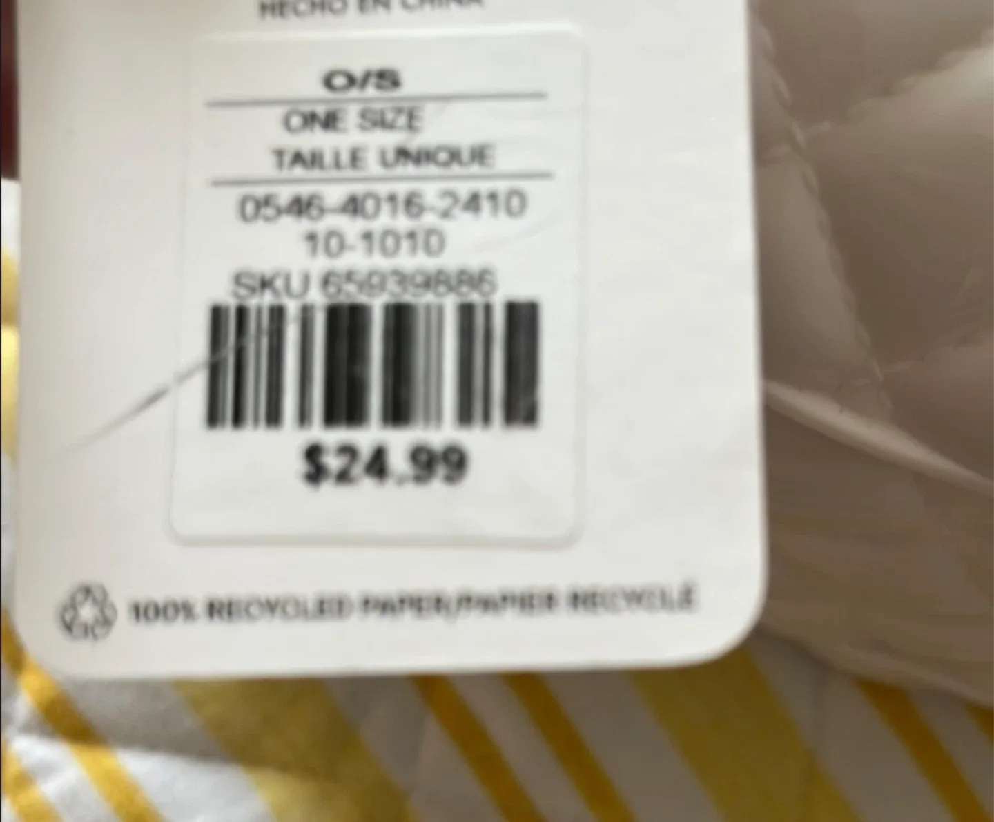 LA Express White Quilted Chain Bag - New with tags! image indicator(7)