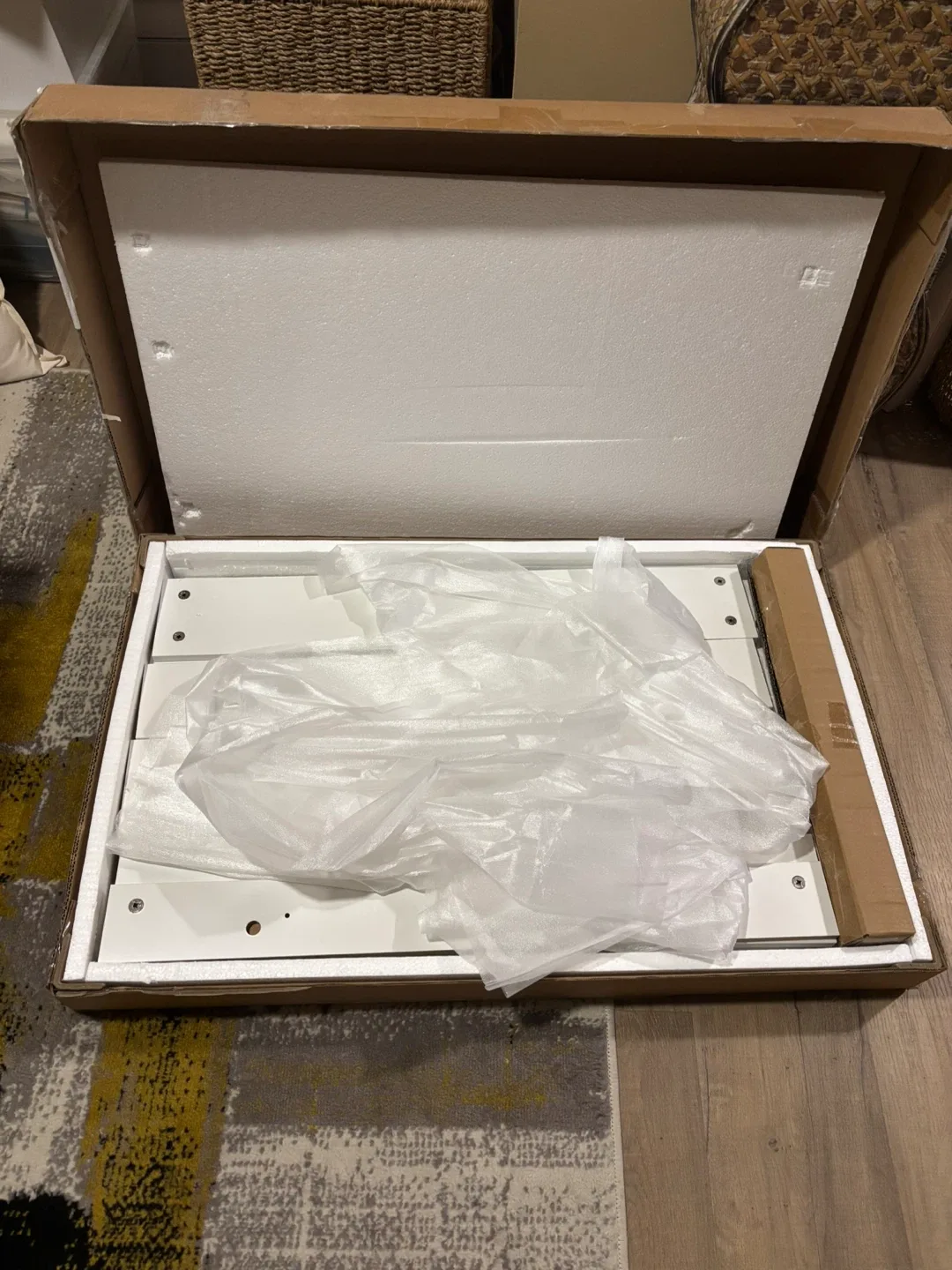 New White Bathroom Medicine Cabinet /will take to storage soon image indicator(5)