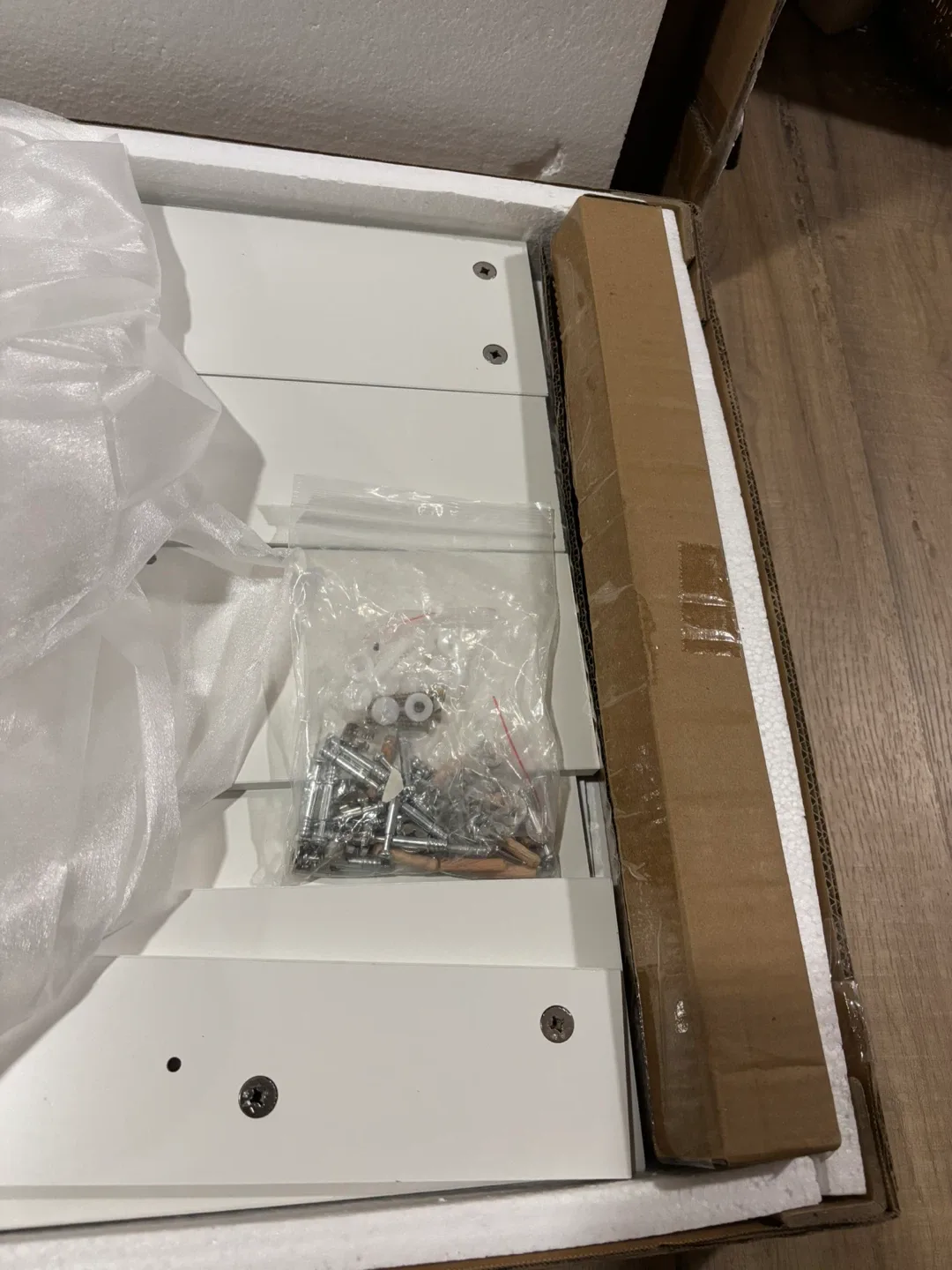 New White Bathroom Medicine Cabinet /will take to storage soon image indicator(6)