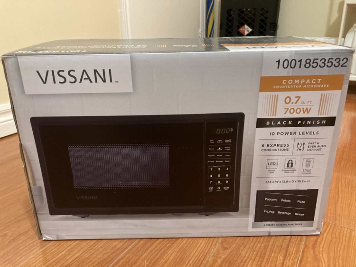Vissani Compact Countertop Microwave - photo 3