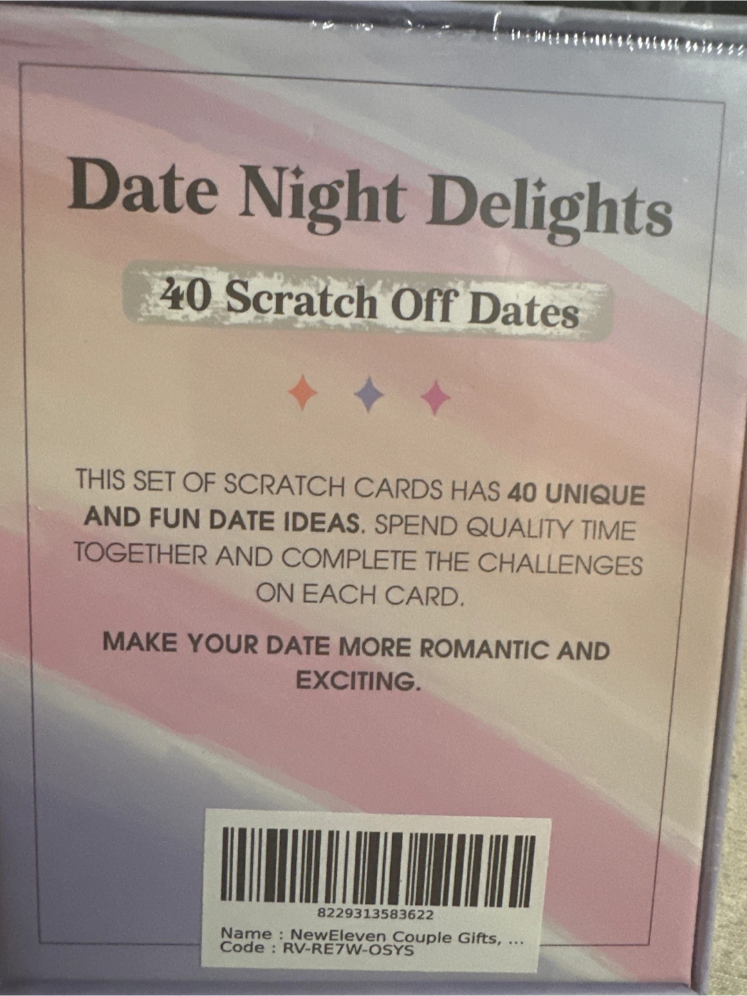 Date Night Delights - 40 Scratch Off Dates - photo 2