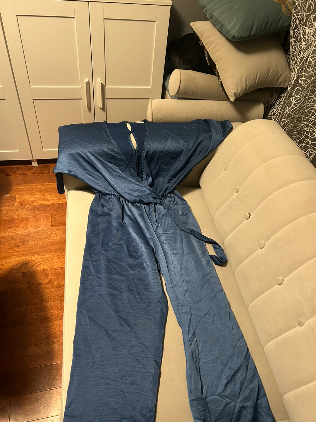 Blue Jumpsuit