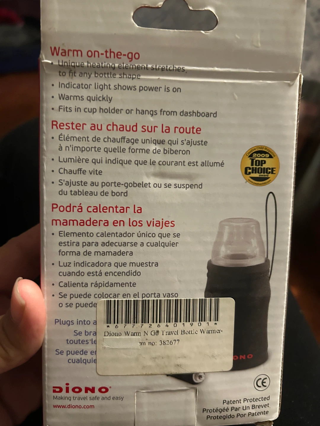 Diono Warm'n'Go Travel Bottle Warmer - photo 2