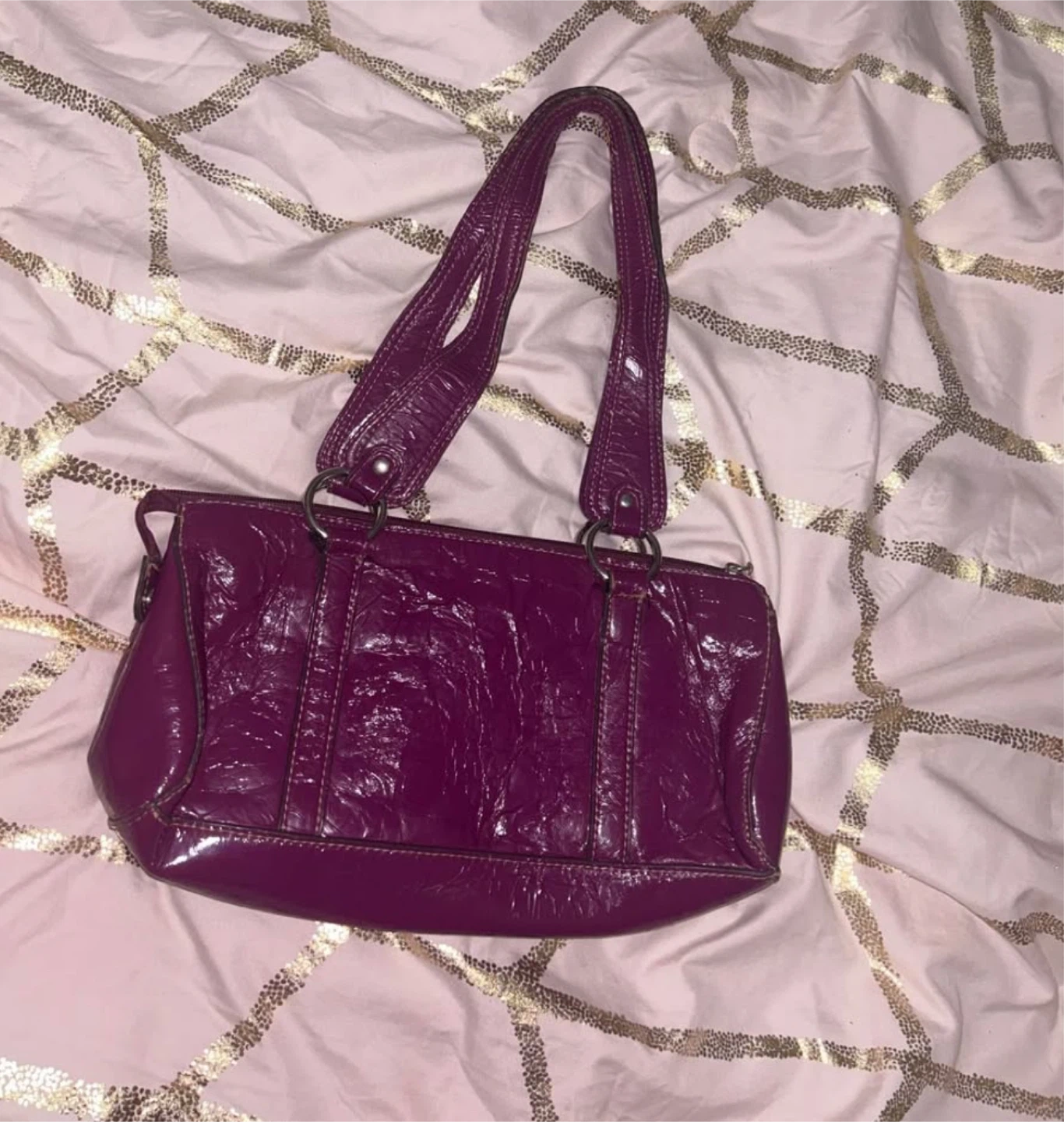 y2k purple purse - photo 2
