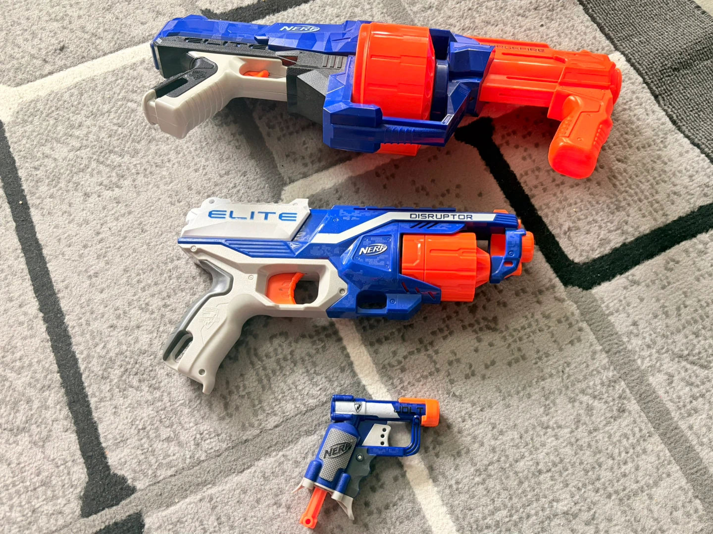 Nerf Elite Disruptor & Surgefire Blasters