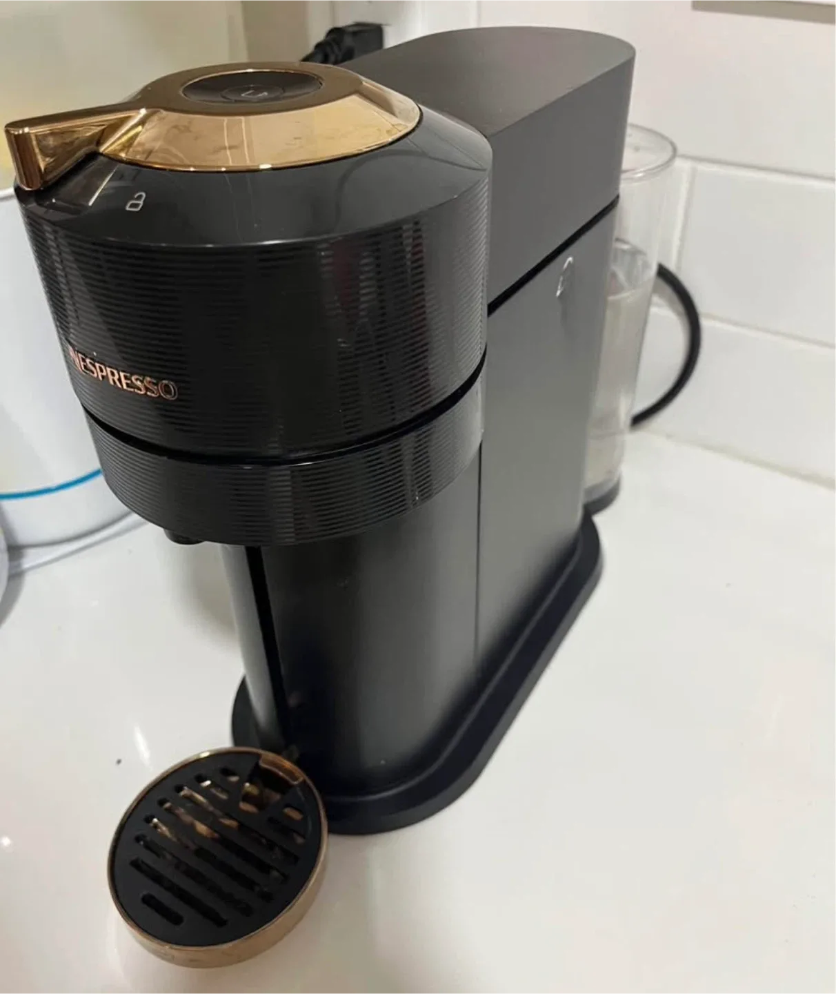 Nespresso Vertuo Next Coffee Machine - Black & Gold image indicator(2)