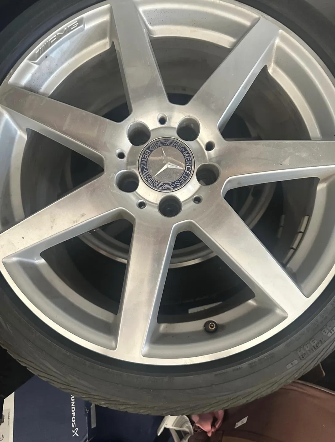 Mercedes-Benz AMG Rims & Tires – 18” – Excellent Condition image indicator(2)