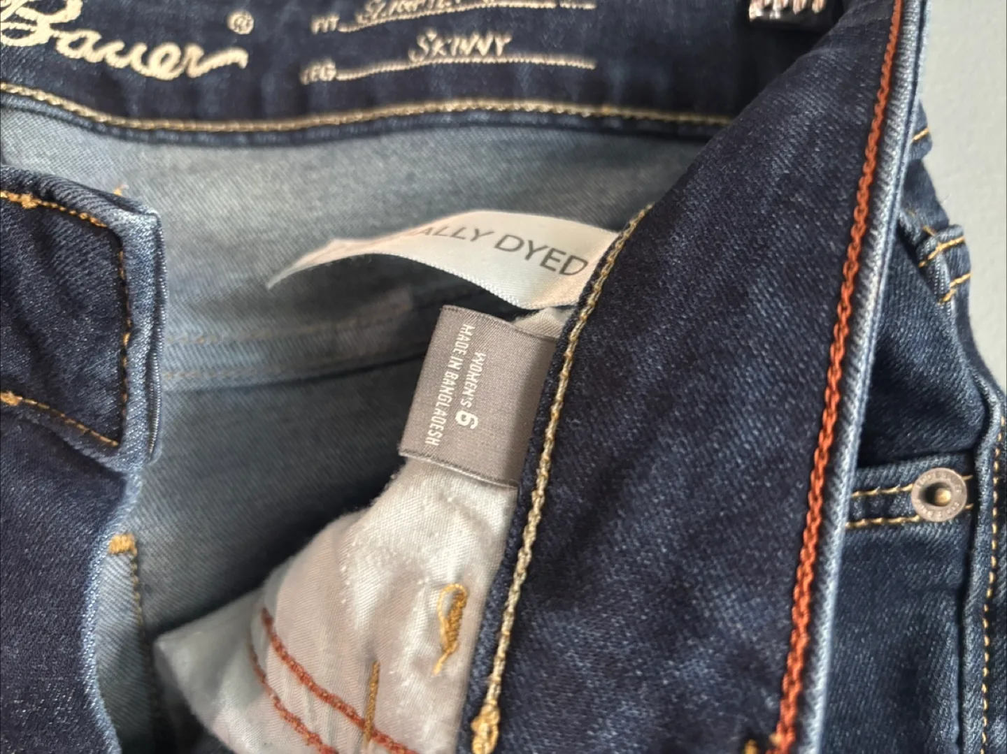 Eddie Bauer Women's Jeans - Size 6, Skinny, Slightly Curvy Fit image indicator(4)