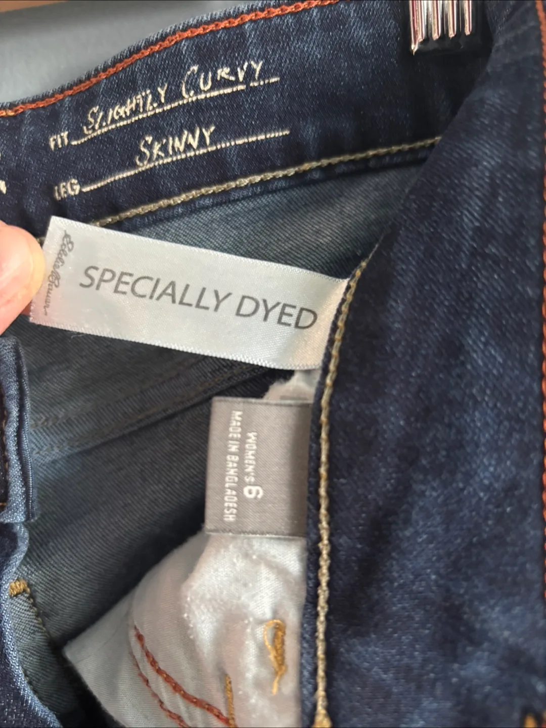 Eddie Bauer Women's Jeans - Size 6, Skinny, Slightly Curvy Fit image indicator(8)