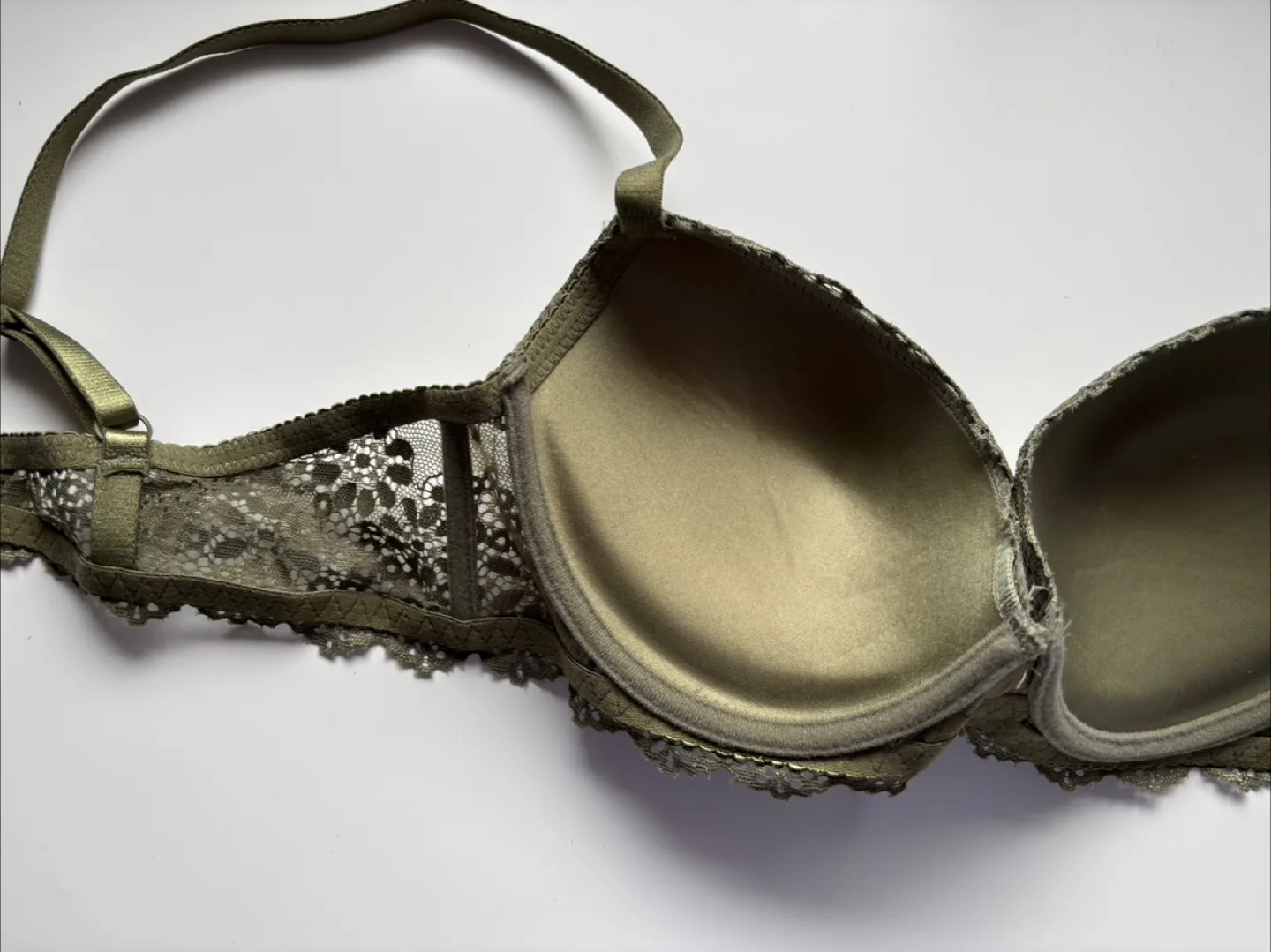 Olive Green Bra - Size 34C image indicator(3)