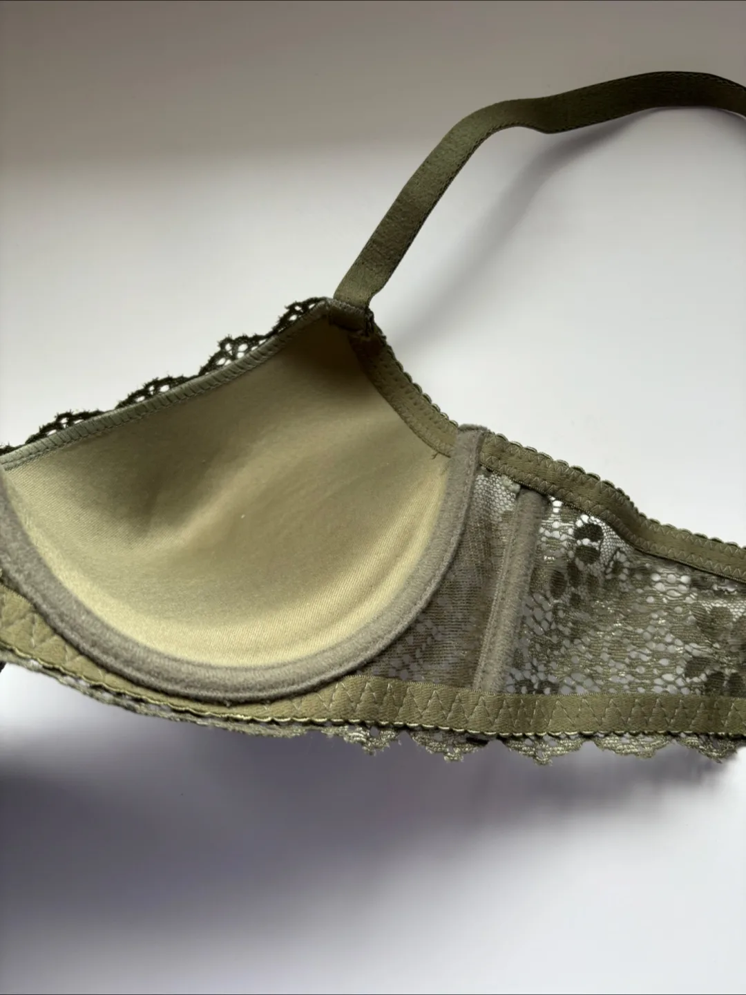 Olive Green Bra - Size 34C image indicator(4)