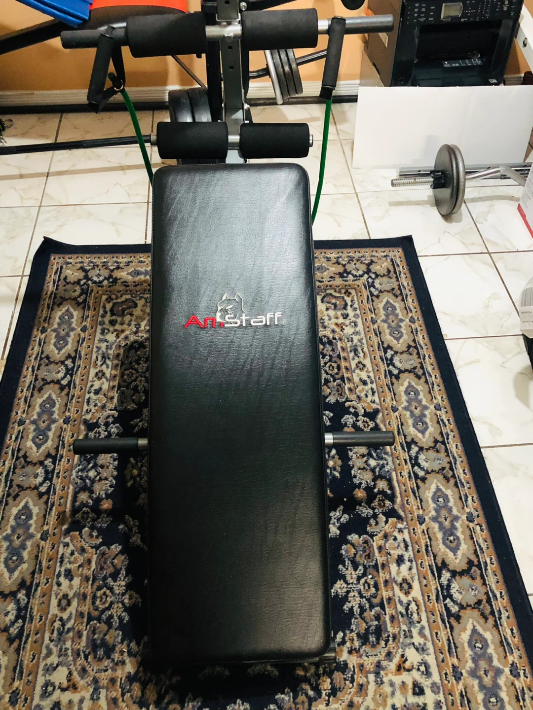 Amstaff decline sit-up bench - photo 2
