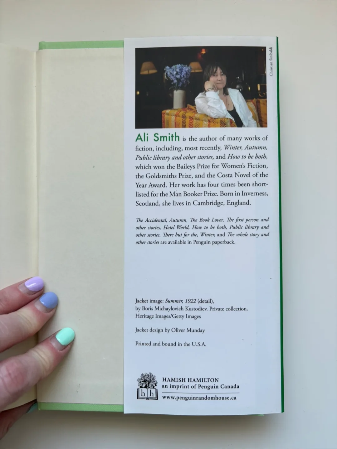 Spring by Ali Smith - Novel image indicator(3)