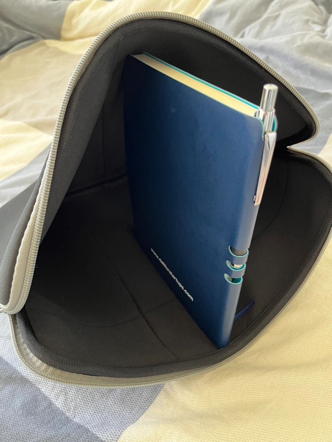 Black Laptop Sleeve with Pockets - photo 3