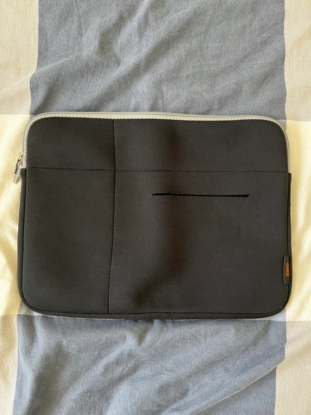 Black Laptop Sleeve with Pockets