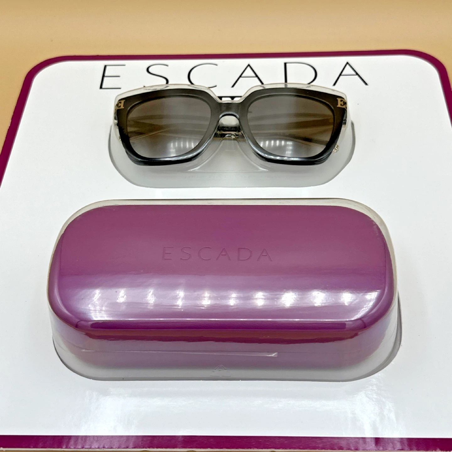 Escada Sunglasses with Case