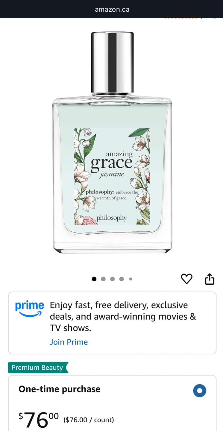 Philosophy Amazing Grace Jasmine Eau de Toilette 60ml - photo 2