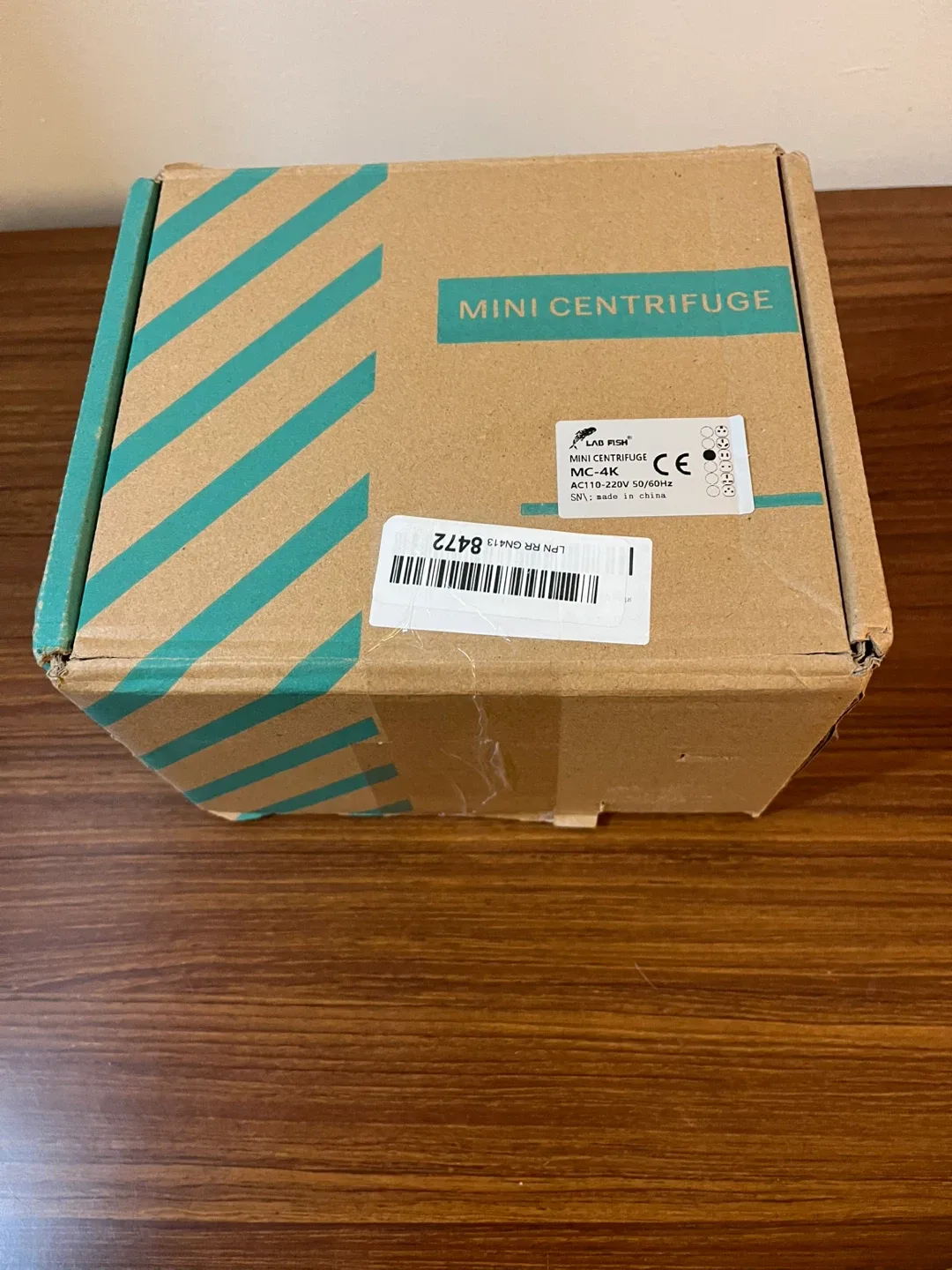 Lab Fish Mini Centrifuge MC-4K - Like New! image indicator(6)