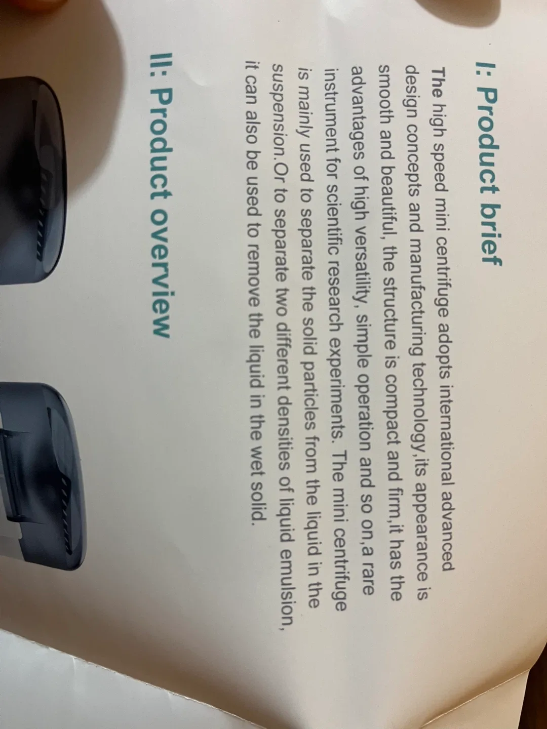 Lab Fish Mini Centrifuge MC-4K - Like New! image indicator(8)