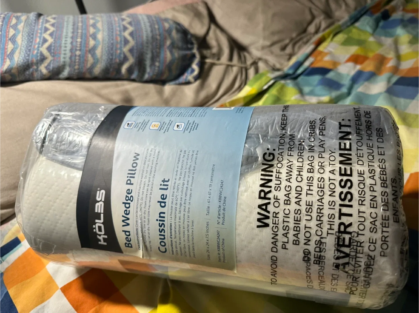 Kölbs Bed Wedge Pillow - Brand New! image indicator(8)