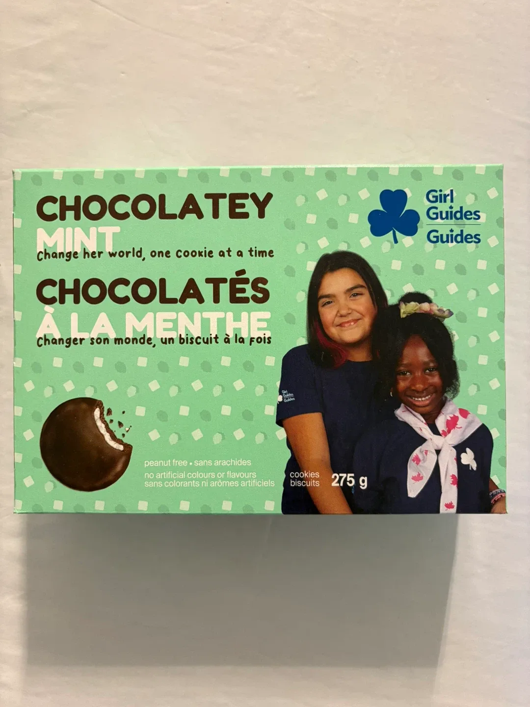Girl Guides Chocolatey Mint Cookies