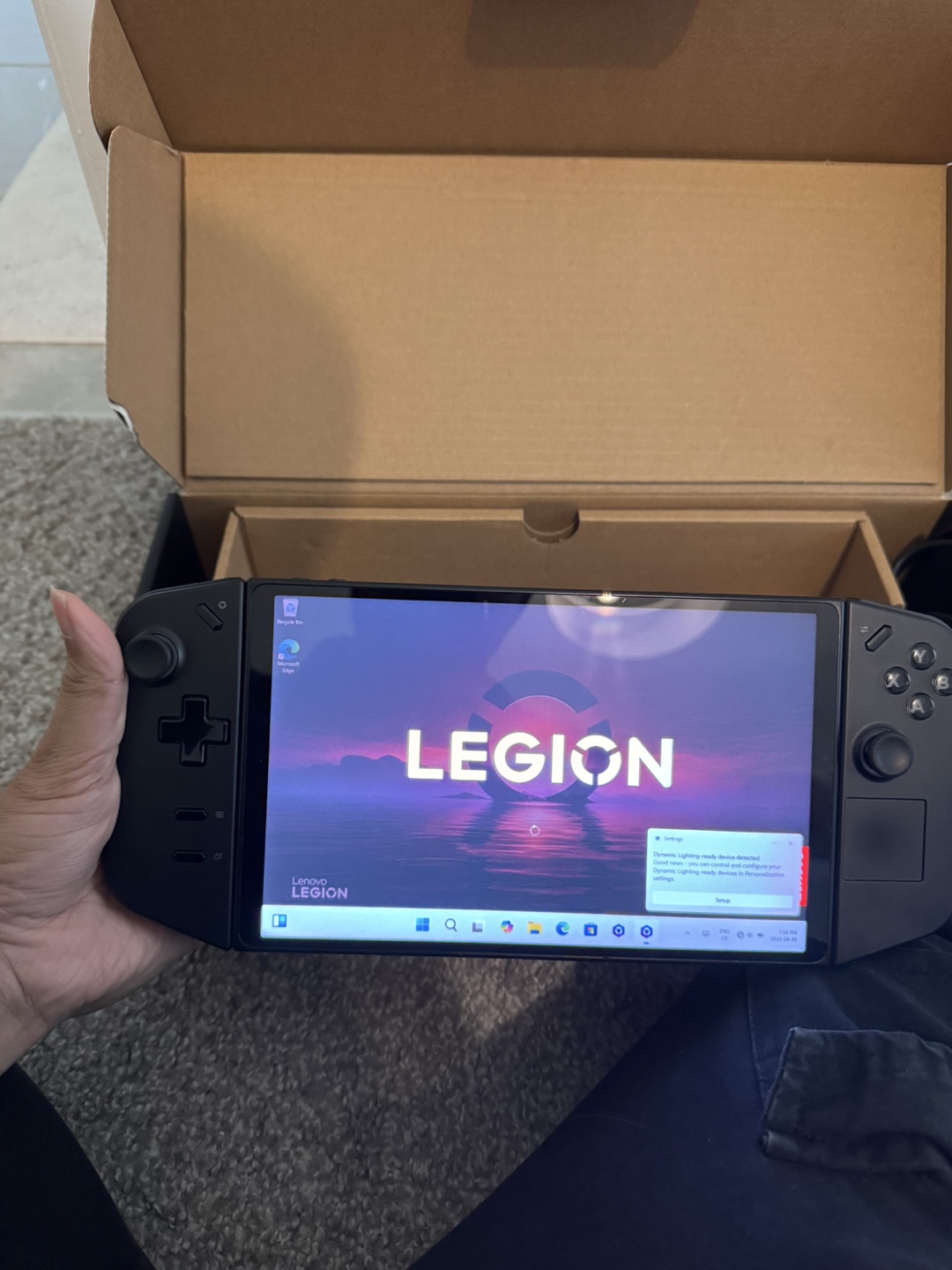Lenovo Legion Go Gaming Handheld - Like New! - photo 3