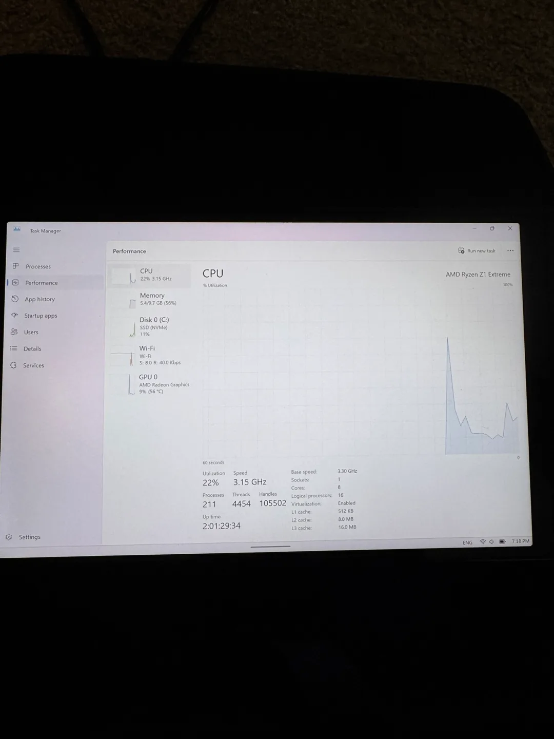 Lenovo Legion Go Gaming Handheld - Like New! image indicator(6)