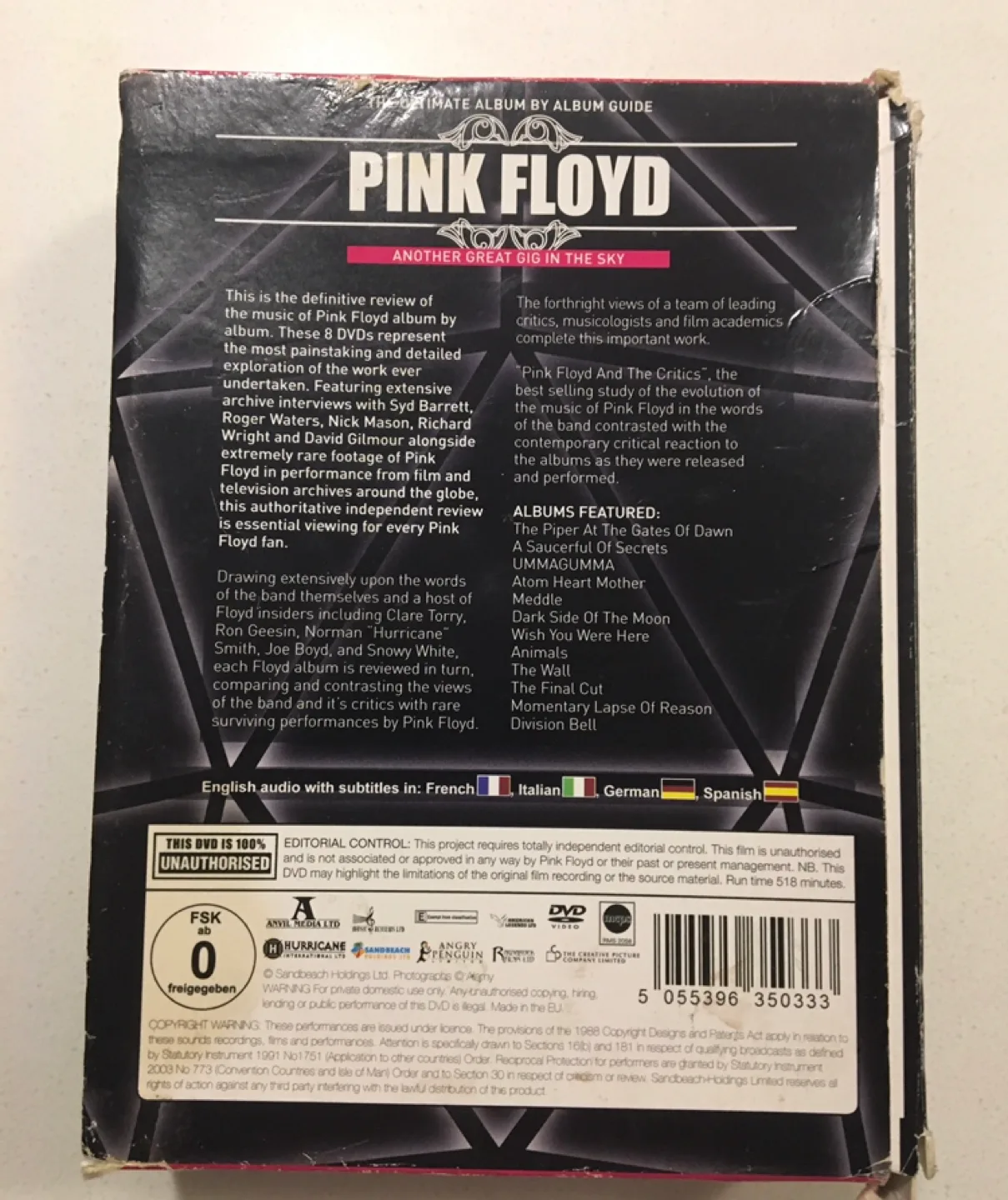 Pink Floyd - DVD Set - Missing Disc 1 image indicator(2)
