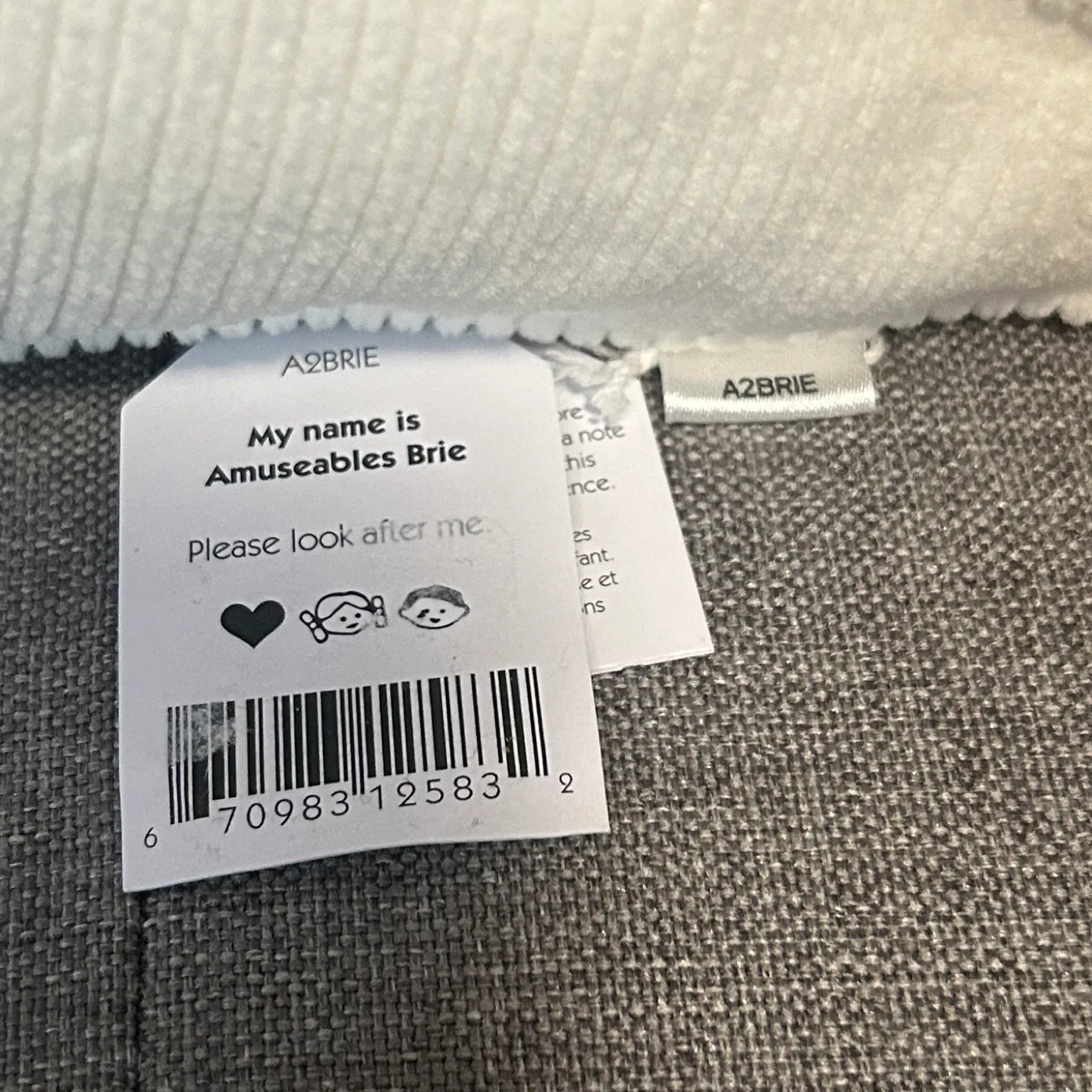 Jellycat Amuseables Brie Cheese Plush - New with Tags! image indicator(3)