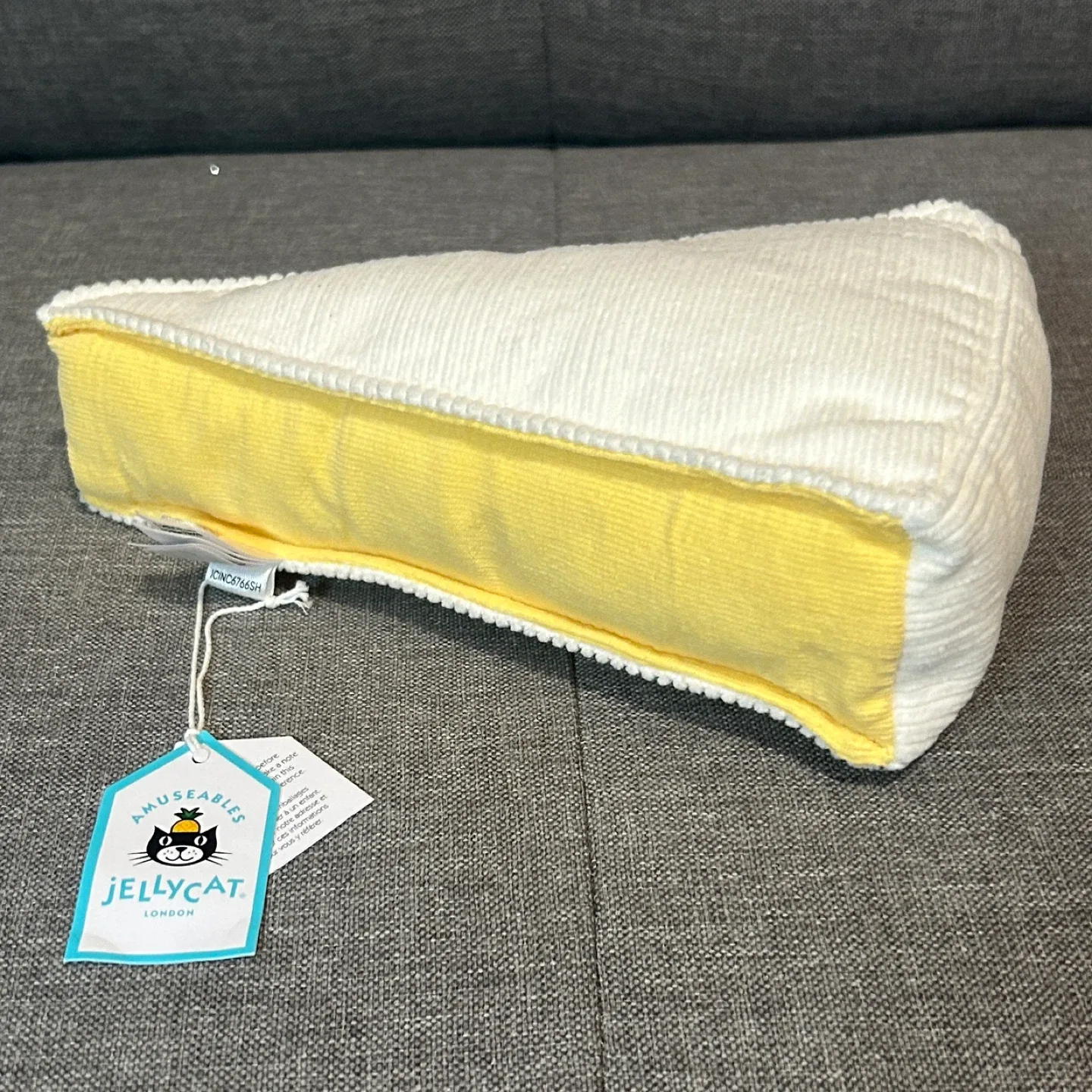 Jellycat Amuseables Brie Cheese Plush - New with Tags! image indicator(2)