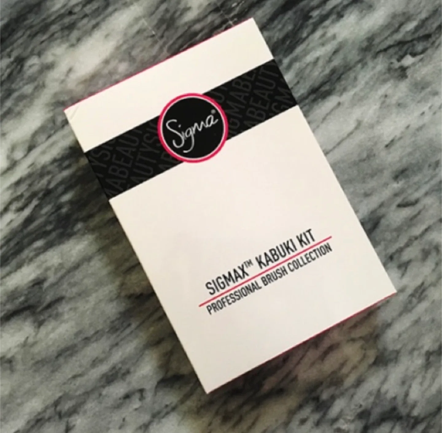 NEW! Discontinued SIGMA Sigmax Kabuki Face Makeup Brush Kit image indicator(4)