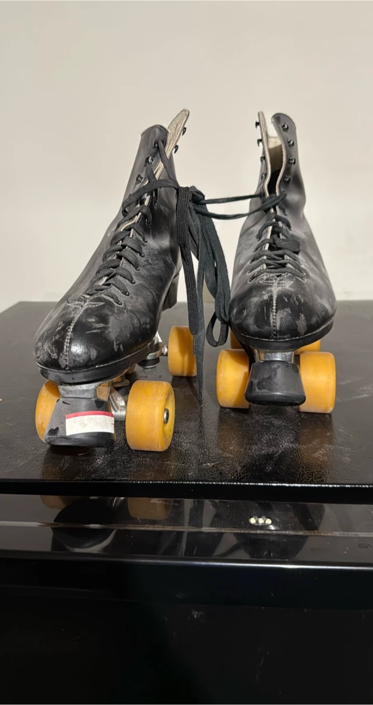 Vintage 1980’s Black Roller Skates