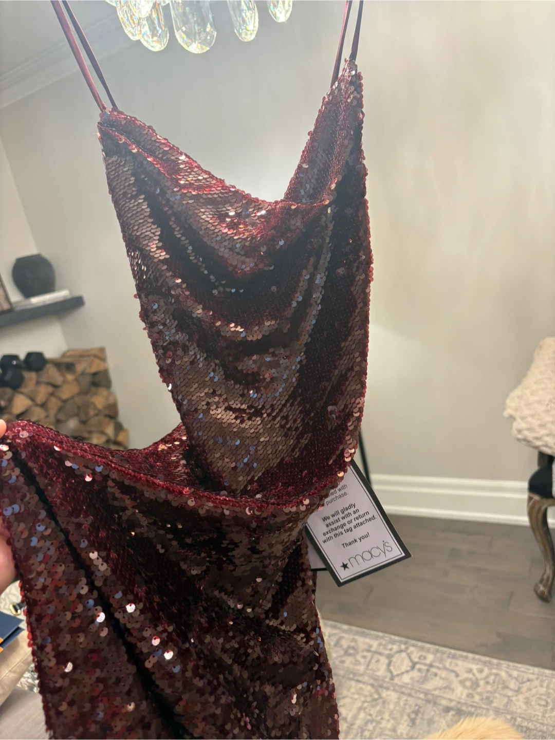 Alex & Sophia Sequin Dress - Size M - photo 2