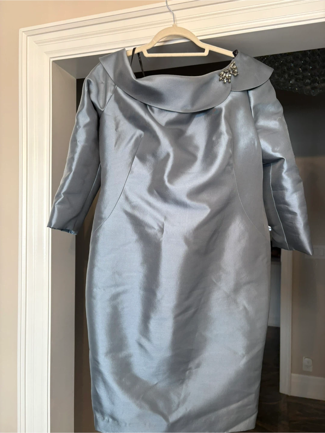 Silver Dress with Embellishment - photo 3