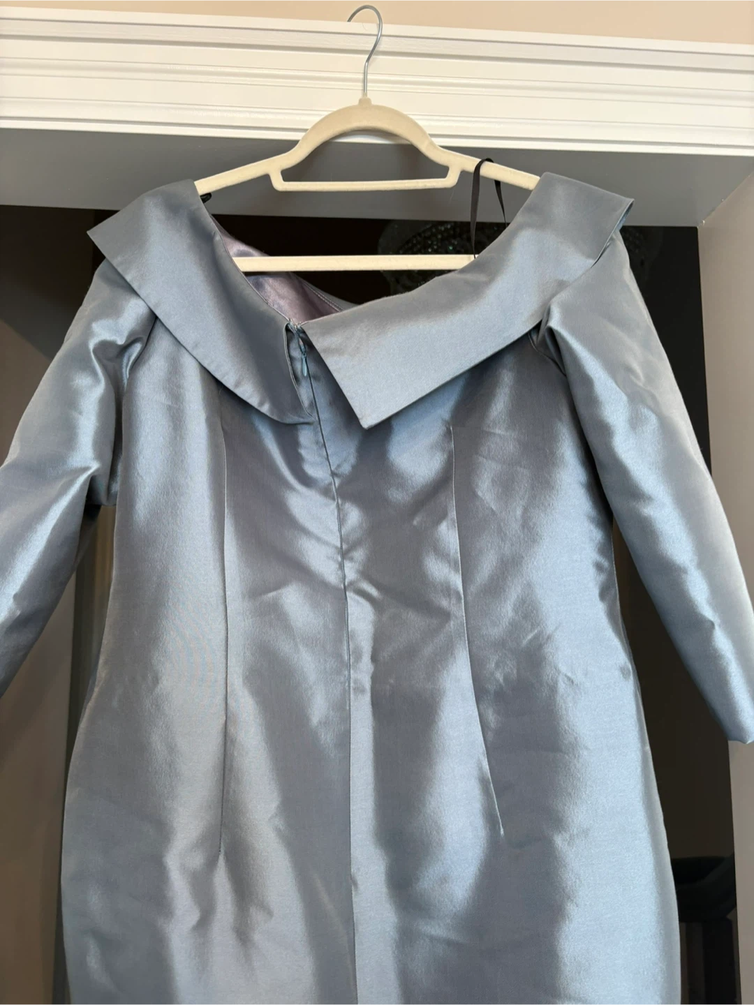Silver Dress with Embellishment