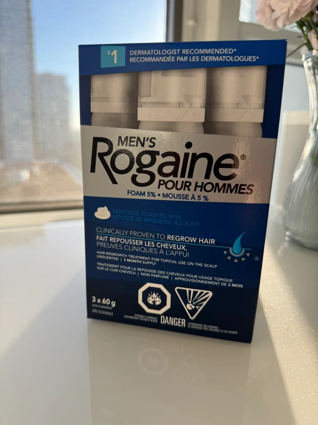 Men's Rogaine Hair Regrowth Foam - New sealed thumbnail