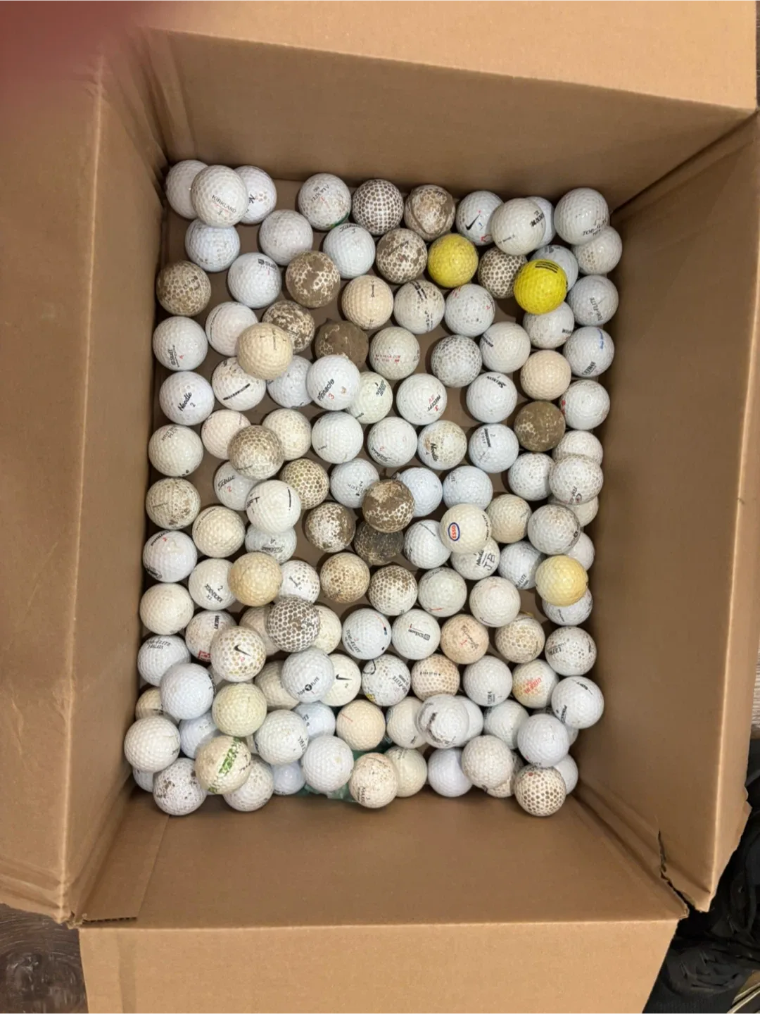 Used Golf Balls - Various Brands cash only image indicator(2)