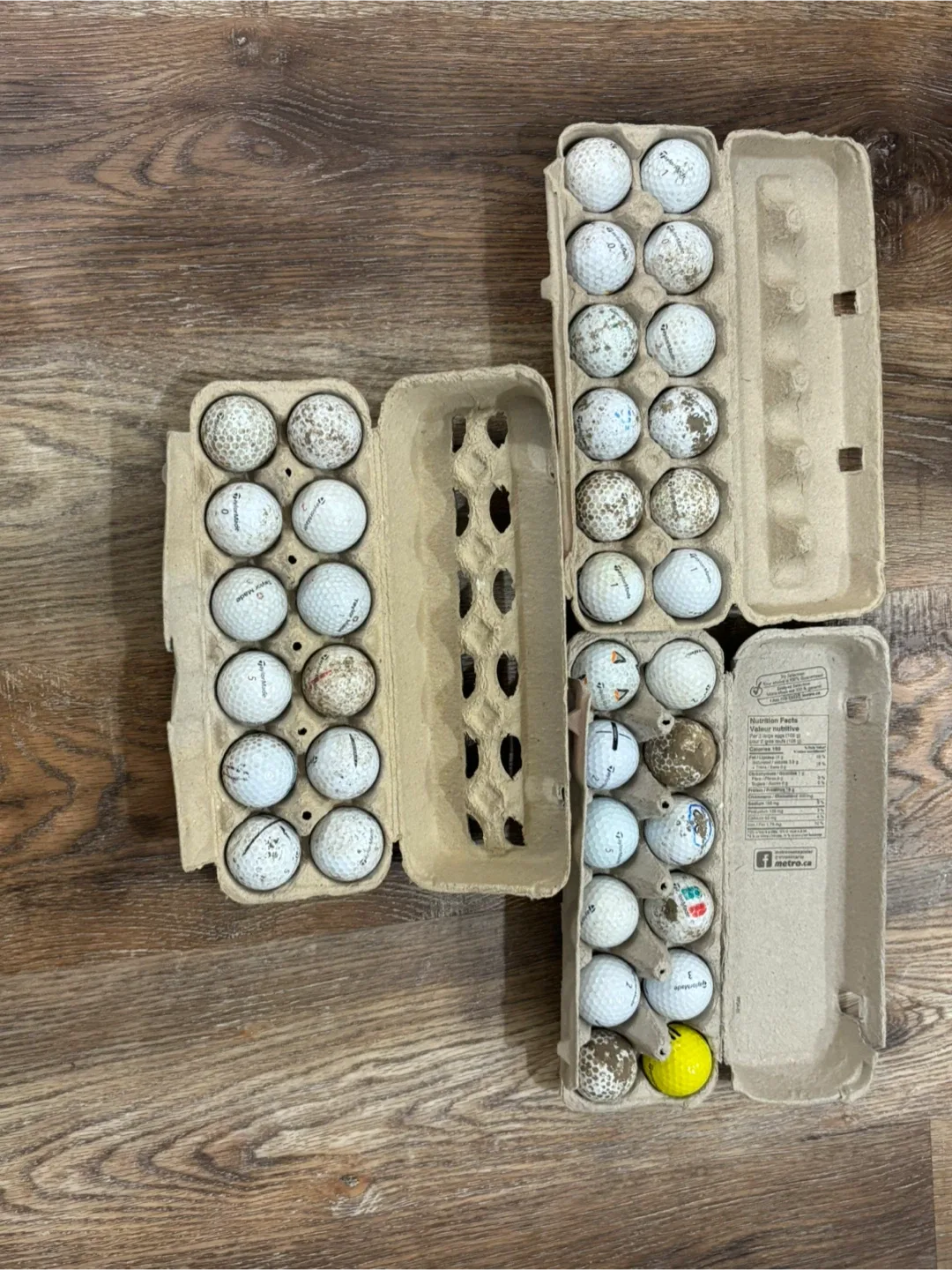 Used Golf Balls - Various Brands cash only image indicator(10)