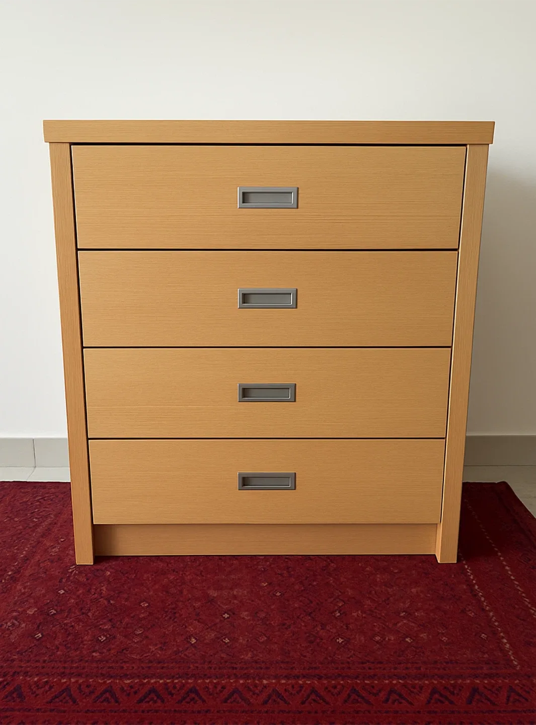 Light Wood 4-Drawer Dresser thumbnail