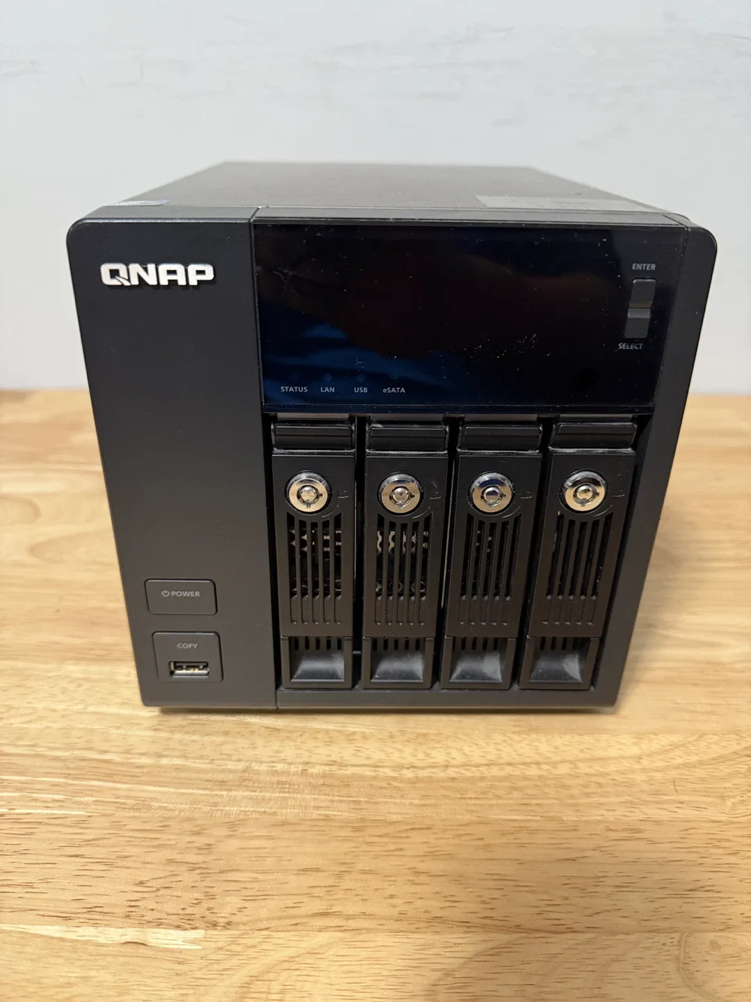 QNAP NAS Server with HDD thumbnail