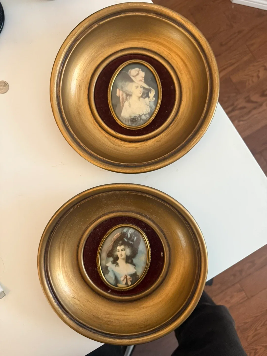 Vintage Framed Portrait Art image indicator(2)