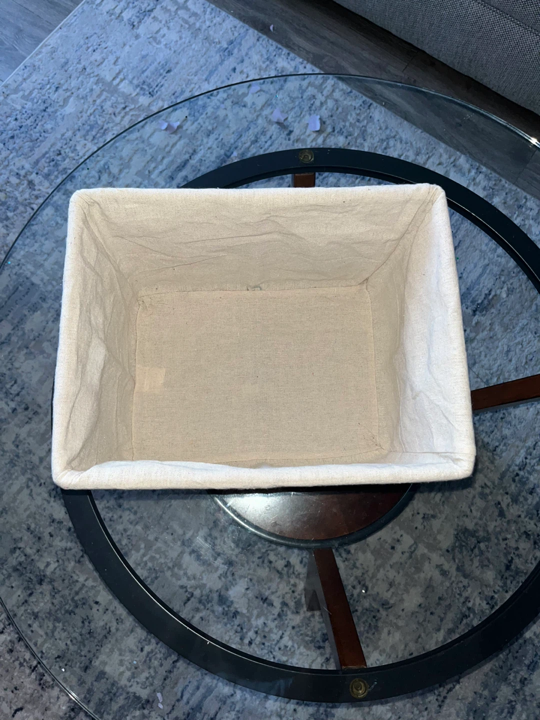Woven Storage Basket with Liner - photo 3