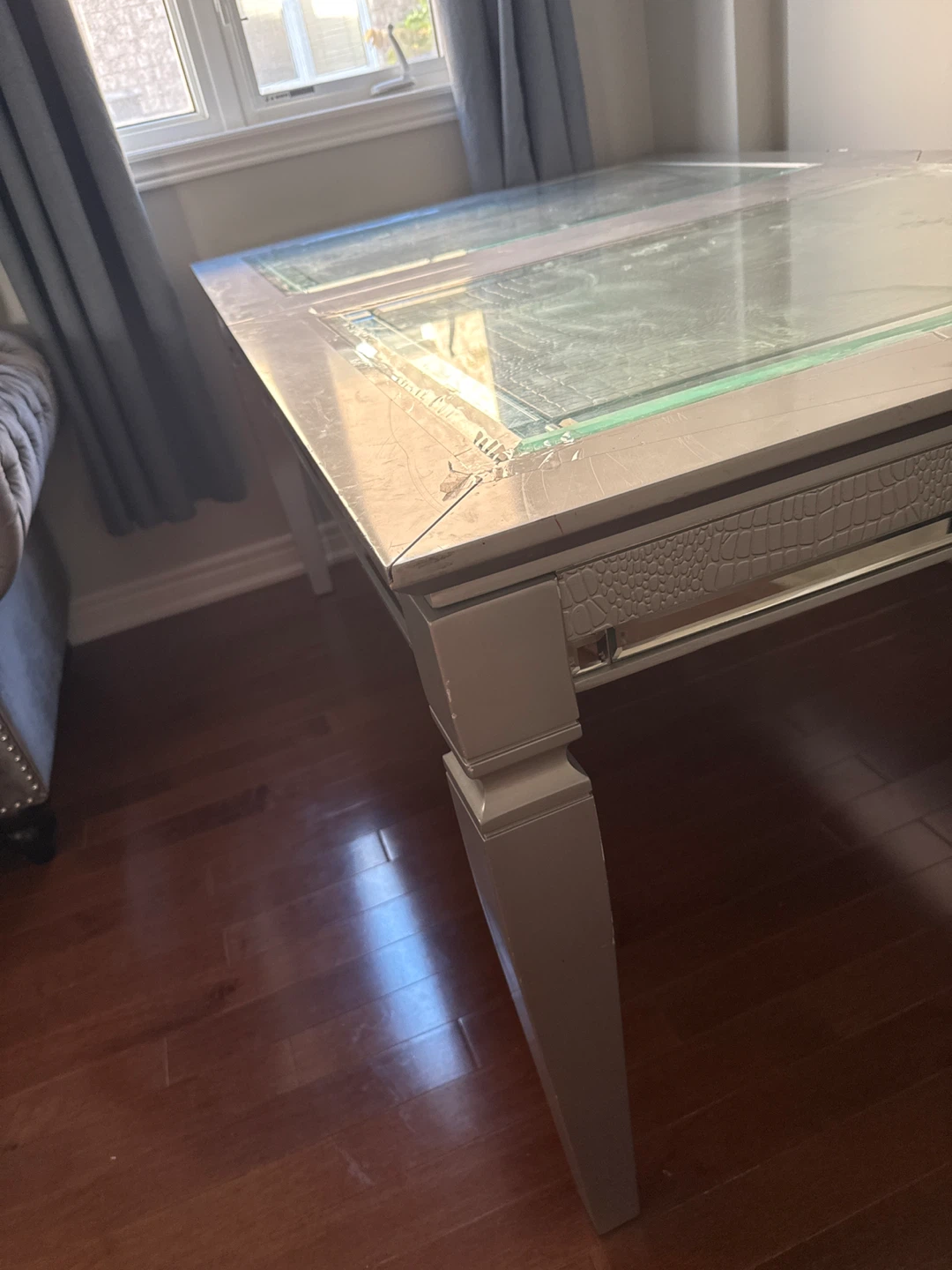 Glass Top Coffee Table - photo 2